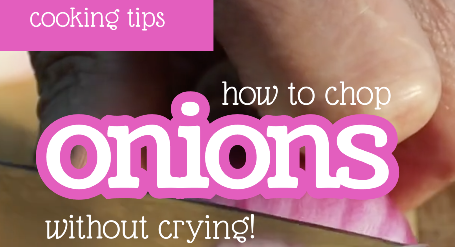 How to Cut Onions