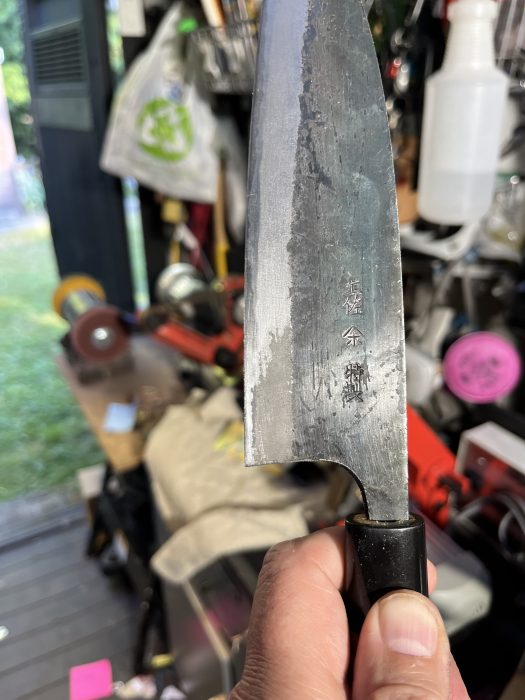 Japanese Knife Sharpening, with a Belt Sander